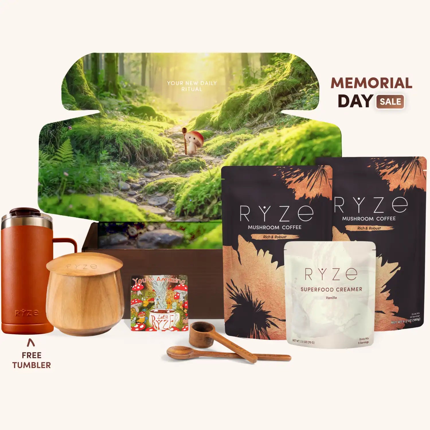 RYZE Ritual Set Dark Roast - Cup of Routine