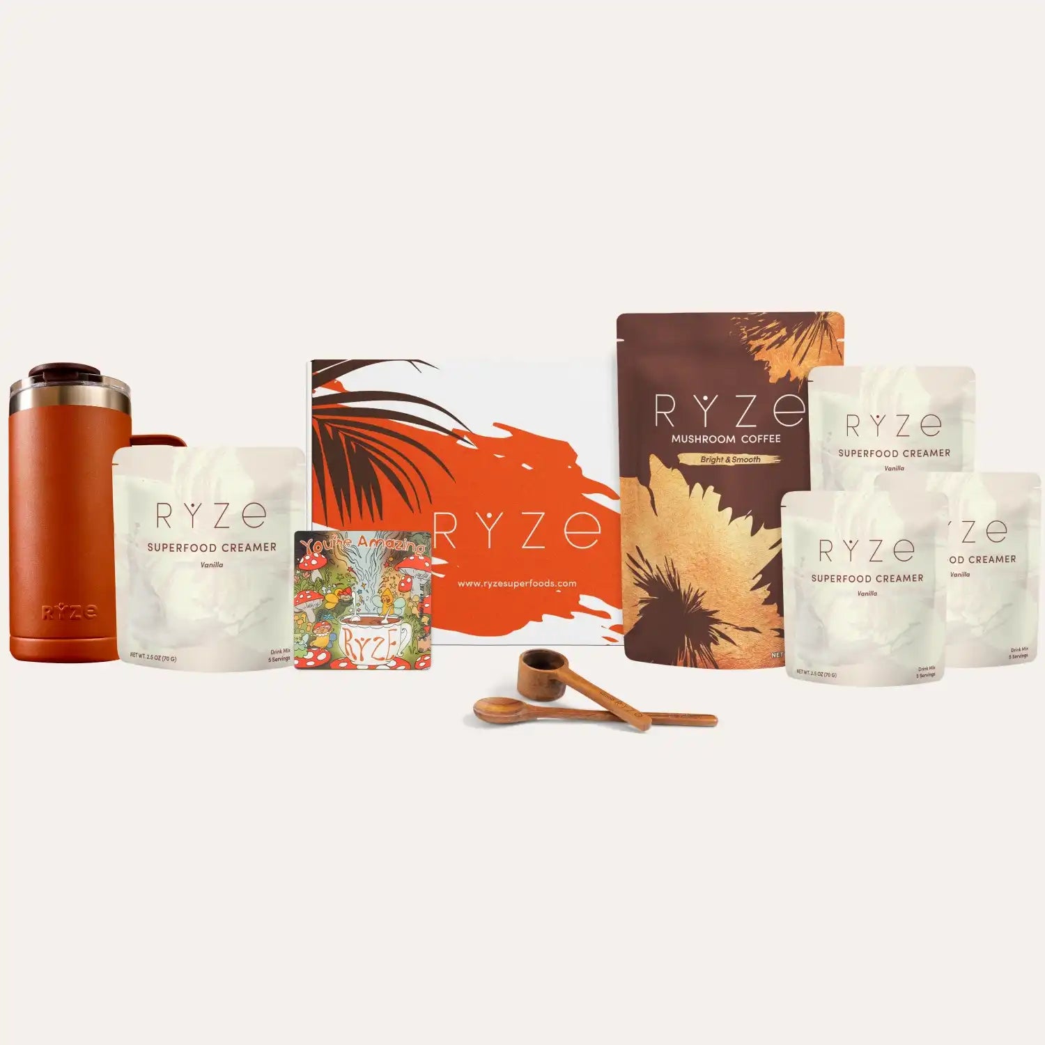 Ultimate RYZE Vanilla Latte Bundle (Vanilla Creamer + Coffee) - Morning Sip Ready