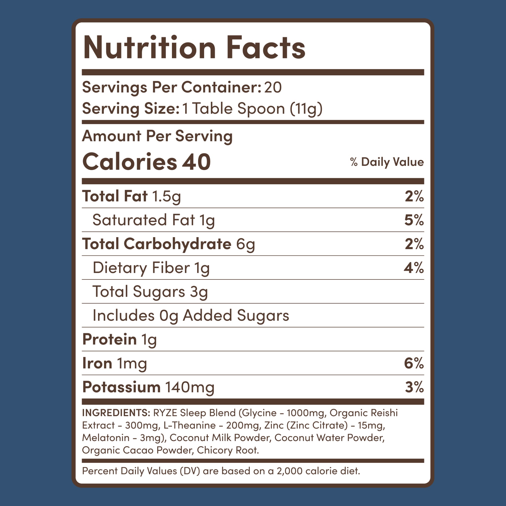 Mushroom Hot Cocoa (20 servings) - Superfood Coffee Blend