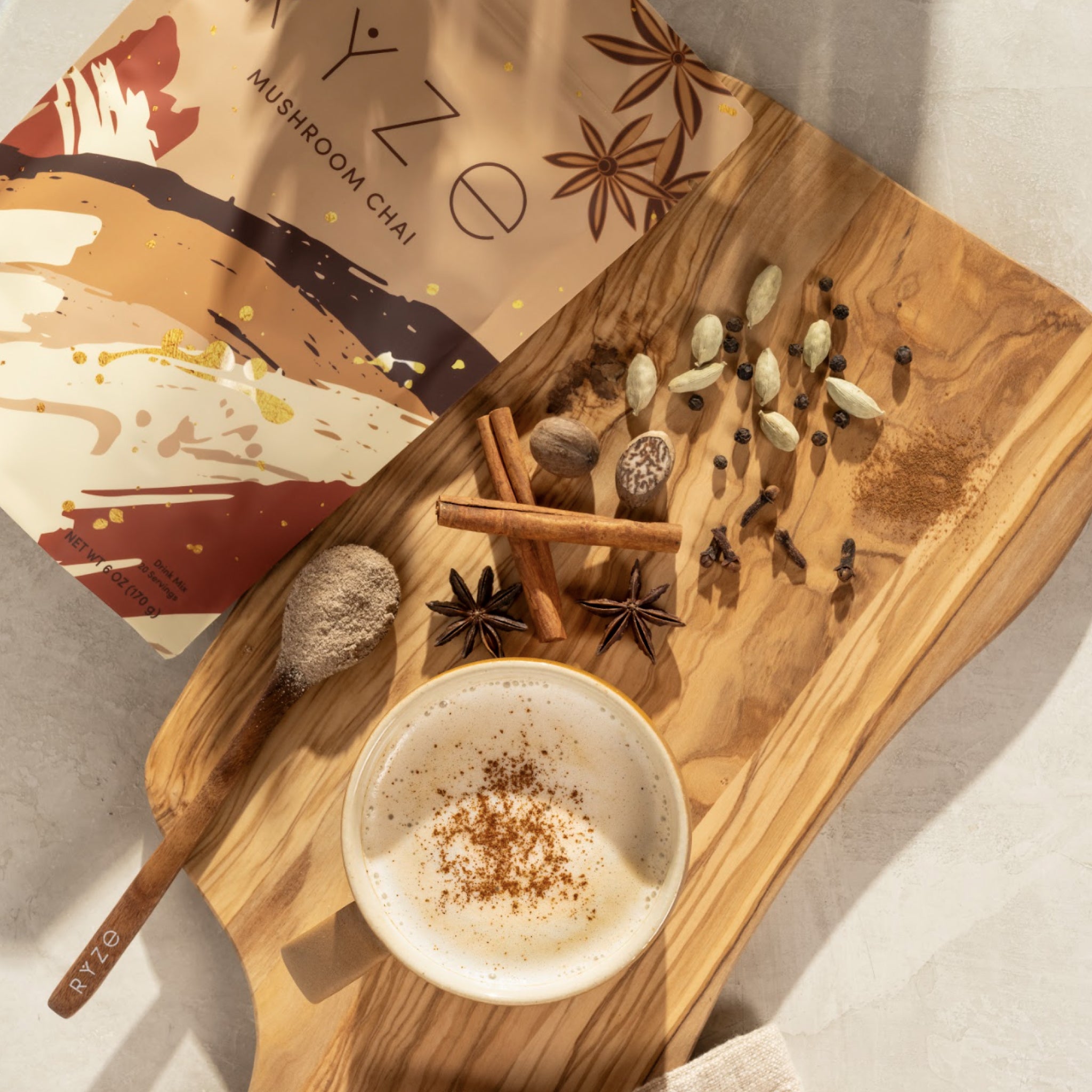 Mushroom Chai (20 Servings) - Daily Coffee Done Right
